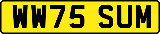WW75SUM