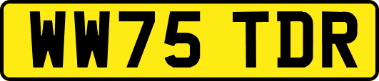 WW75TDR