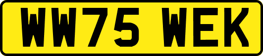 WW75WEK