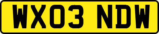 WX03NDW