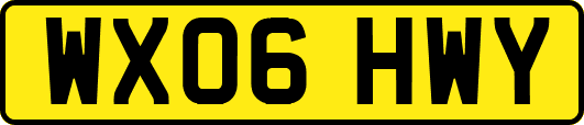 WX06HWY