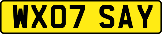 WX07SAY