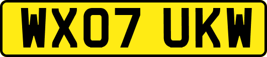 WX07UKW