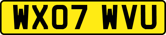WX07WVU
