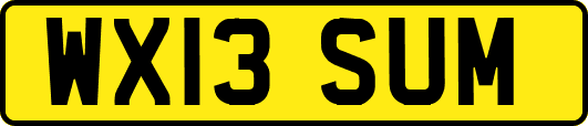 WX13SUM