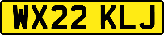 WX22KLJ