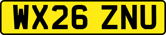 WX26ZNU