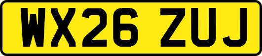WX26ZUJ
