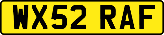 WX52RAF