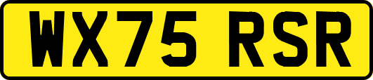 WX75RSR