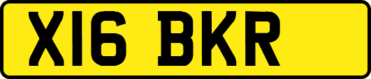 X16BKR