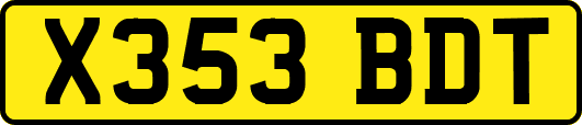 X353BDT