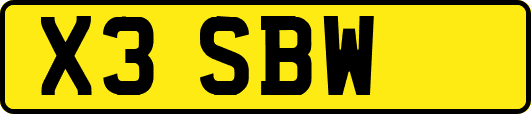 X3SBW