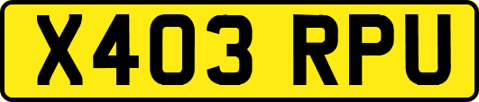 X403RPU