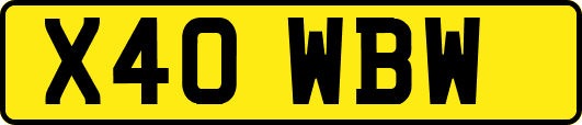 X40WBW