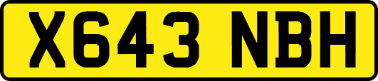 X643NBH
