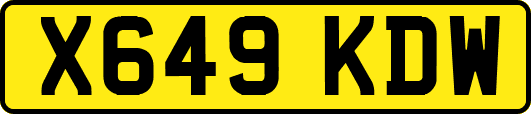 X649KDW