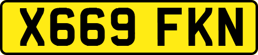 X669FKN