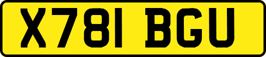 X781BGU