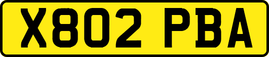 X802PBA