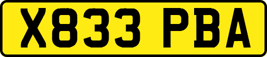 X833PBA