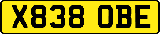 X838OBE