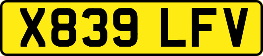 X839LFV