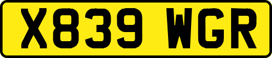 X839WGR