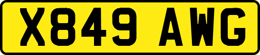 X849AWG