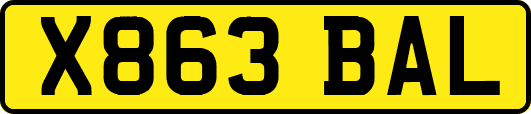 X863BAL