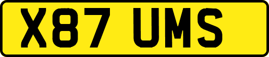 X87UMS