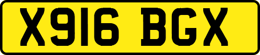 X916BGX