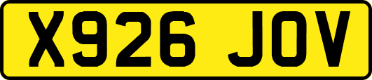 X926JOV