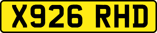 X926RHD