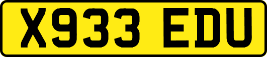 X933EDU