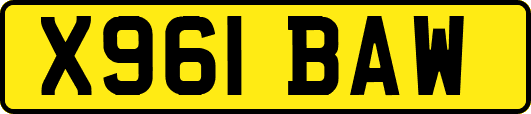 X961BAW