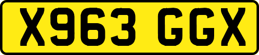 X963GGX