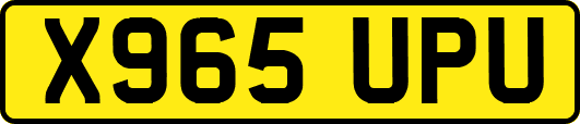 X965UPU