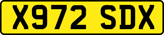X972SDX