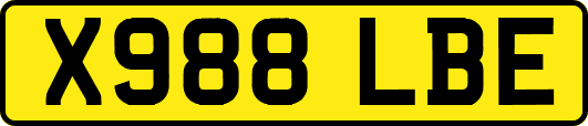X988LBE