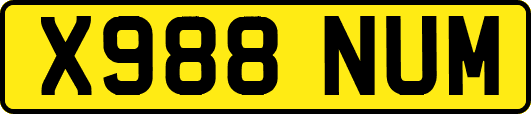 X988NUM