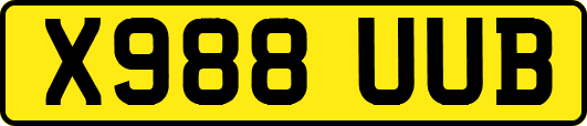 X988UUB