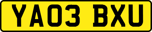 YA03BXU