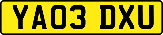 YA03DXU