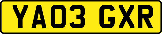 YA03GXR