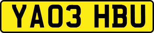 YA03HBU