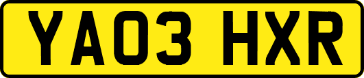 YA03HXR