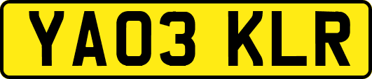 YA03KLR