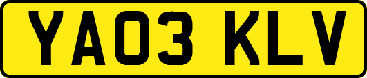 YA03KLV
