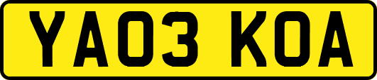 YA03KOA